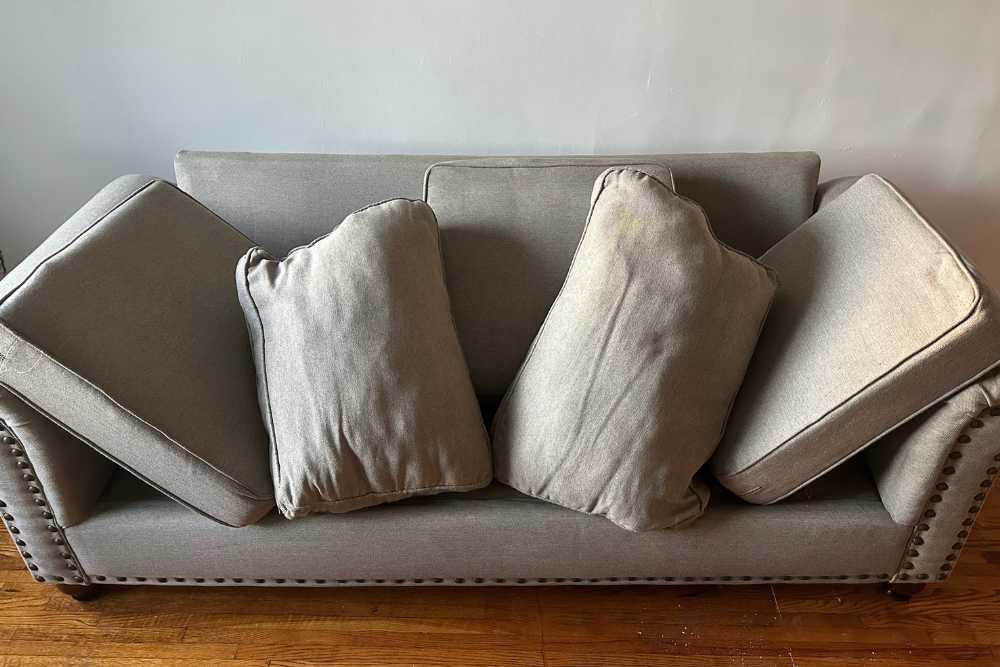 Clean Upholstery After Professional Steam Cleaning